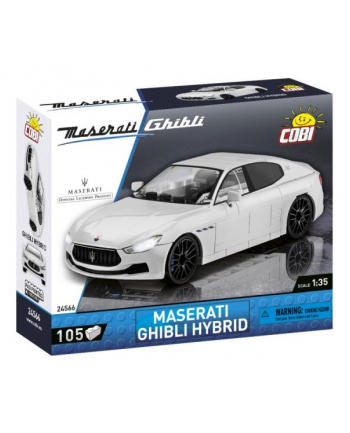 COBI 24566 Cars Maserati Ghibli Hybrid 105 klocków p6