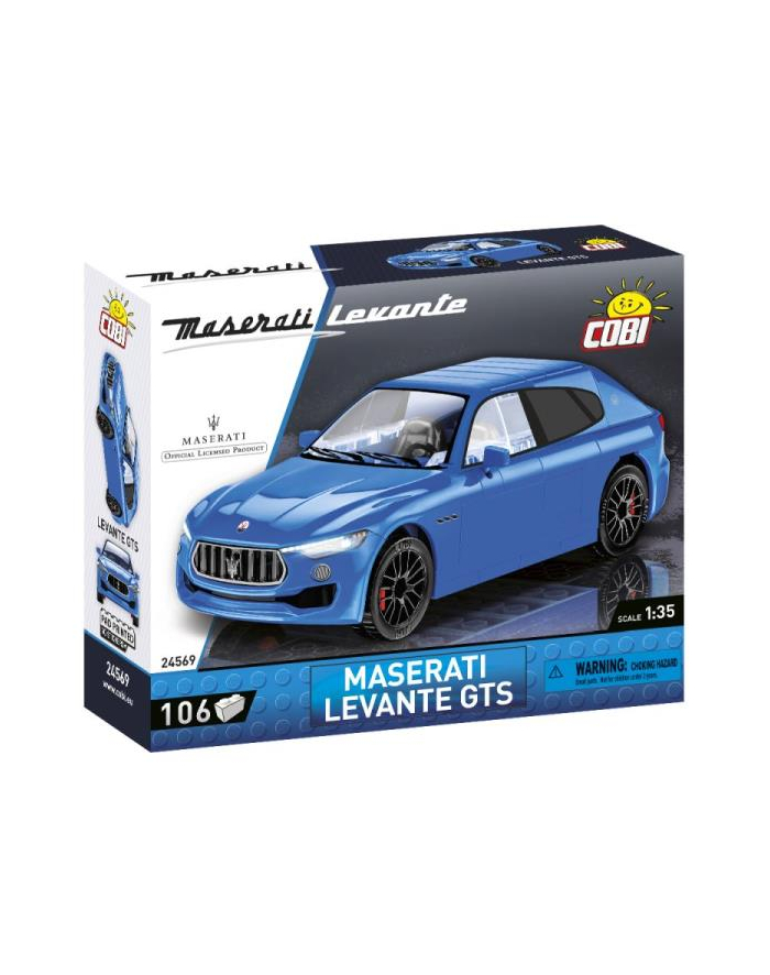 COBI 24569 Cars Maserati Levante GTS 106 klocków p6 główny