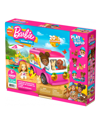 MEGA BLOKS Barbie Wymarzony kamper GWR35 p2 MATTEL