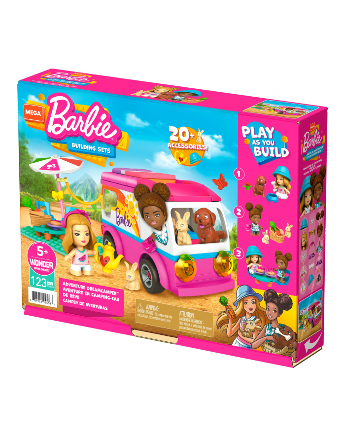 MEGA BLOKS Barbie Wymarzony kamper GWR35 p2 MATTEL główny