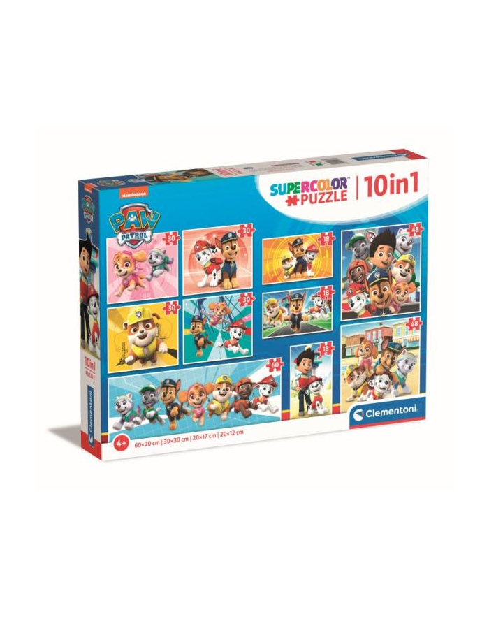 Clementoni Puzzle 10w1 Psi Patrol PAW PATROL 20270 główny