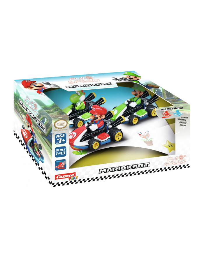 stadlbauer Samochód P'amp;S Nintendo Mario Kart 3pack 13010 Carrera główny