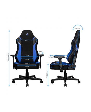 Gaming chair Nitro Concepts X1000 Black/Blue