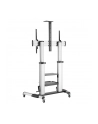 LOGILINK BP0084 Wózek do monitora TV 60–100inch regulowana wysokość 100 kg max. - nr 1