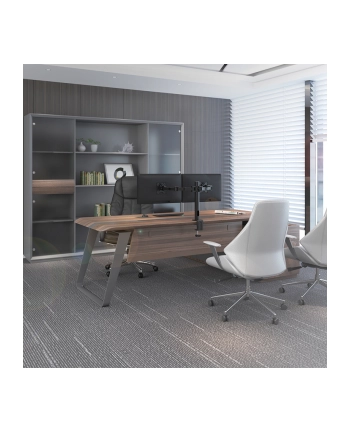 LOGILINK BP0106 Uchwyt na dwa monitory 17–32inch regulowana długość ramienia nr 2
