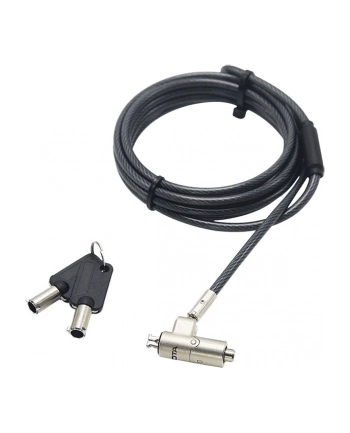 DICOTA Security Cable Nano Lock Ultra Slim Keyed 2.5x6 mm slot Kolor: CZARNY nr 1
