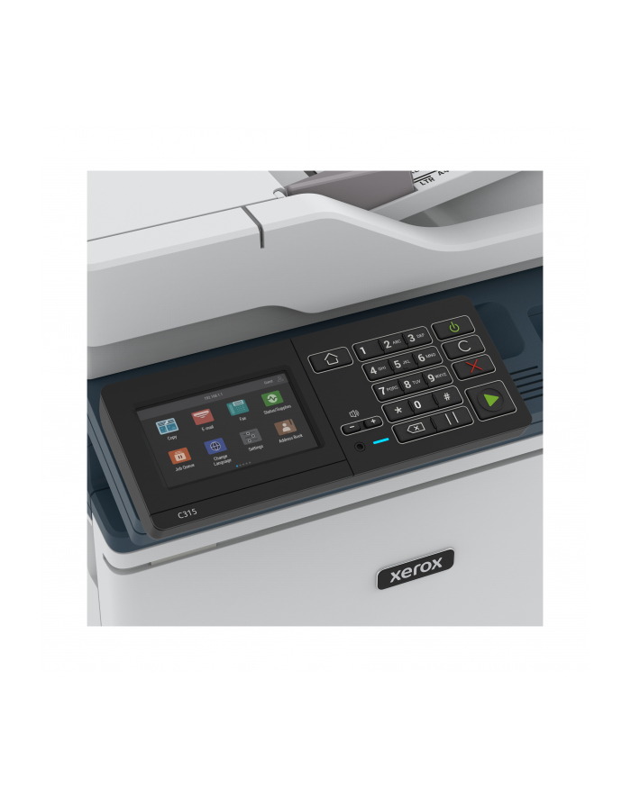 XEROX C315 A4 colour MFP 33ppm Pint Copy Fax Scan Duplex network wifi USB 250 sheet paper tray główny