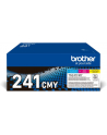 BROTHER TN241C/M/Y rainbow pack multi pack toners C/M/Y 1400pages/cartridge - nr 22