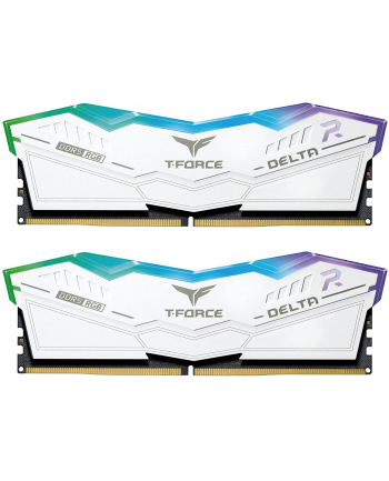 team group TEAMGROUP T-Force Delta RGB DDR5 32GB 2x16GB 6400MHz CL40 1.35V White