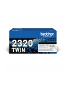 BROTHER TN2320 TWIN-pack Kolor: CZARNY toners BK 2600pages/cartridge - nr 11
