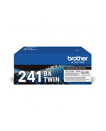BROTHER TN241BK TWIN-pack Kolor: CZARNY toners BK 2500pages/cartridge nr 1