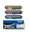 BROTHER TN241C/M/Y rainbow pack multi pack toners C/M/Y 1400pages/cartridge - nr 33