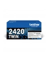 BROTHER TN2420 TWIN-pack Kolor: CZARNY toners BK 3000pages/cartridge - nr 11