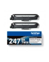 BROTHER TN247BK TWIN-pack Kolor: CZARNY toners BK 3000pages/cartridge - nr 12