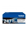 BROTHER TN247BK TWIN-pack Kolor: CZARNY toners BK 3000pages/cartridge - nr 23