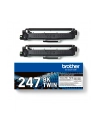 BROTHER TN247BK TWIN-pack Kolor: CZARNY toners BK 3000pages/cartridge - nr 41