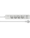 DeLock socket strip 4-way USB Kolor: BIAŁY - nr 5