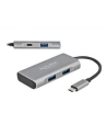 DeLOCK external USB 3.2 hub gy - USB3.2> 3 x USB Type-A + 1 x USB Type-C - nr 6