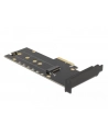 DeLOCK PCIe x4 K 1x in NVM M.2 Key M - with heat sink + RGB LED - nr 16