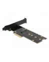 DeLOCK PCIe x4 K 1x in NVM M.2 Key M - with heat sink + RGB LED - nr 17