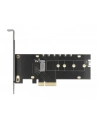 DeLOCK PCIe x4 K 1x in NVM M.2 Key M - with heat sink + RGB LED - nr 18