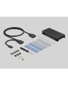DeLOCK PCIe x4 K 1x in NVM M.2 Key M - with heat sink + RGB LED - nr 3