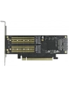 DeLOCK PCIe x16 card> 2x M.2KeyB + 1xmSATA - nr 18