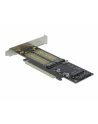 DeLOCK PCIe x16 card> 2x M.2KeyB + 1xmSATA - nr 3