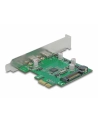 DeLOCK PCIe x1> 2x external SuperSpeed ??USB - (USB 3.2 Gen 1) USB Type-C - nr 16