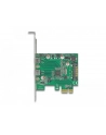 DeLOCK PCIe x1> 2x external SuperSpeed ??USB - (USB 3.2 Gen 1) USB Type-C - nr 1