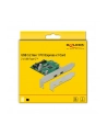 DeLOCK PCIe x1> 2x external SuperSpeed ??USB - (USB 3.2 Gen 1) USB Type-C - nr 24