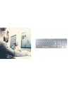D-E Layout - Cherry KC 6000 SLIM FOR MAC D-E silver U - nr 1