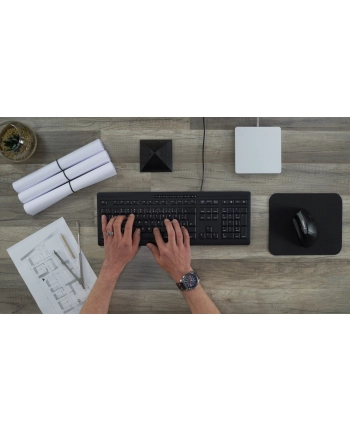D-E Layout - Cherry STREAM Keyboard Kolor: BIAŁY U nr 2