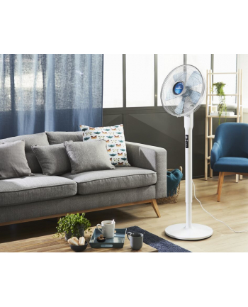 Rowenta pedestal fan VU 5840 C grey / Kolor: BIAŁY - Turbo Silence