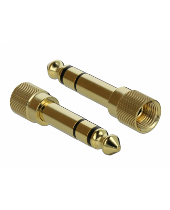 DeLOCK jack 3.5mm St> St screw. 3m - 3Pin> screw adapter