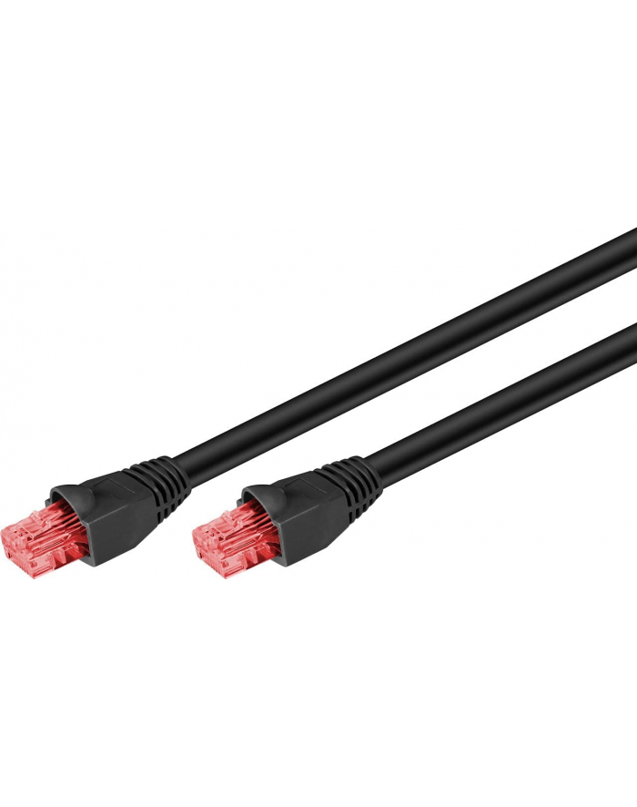 goobay CAT6 outdoor patch cable U / UTP Kolor: CZARNY 60m główny