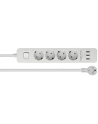 DeLock socket strip 4-way USB Kolor: BIAŁY - nr 1