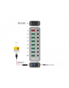 DeLOCK USB 3.2 Gen1 Hub + 7Po + SLK + USB-C - 63264 - nr 10