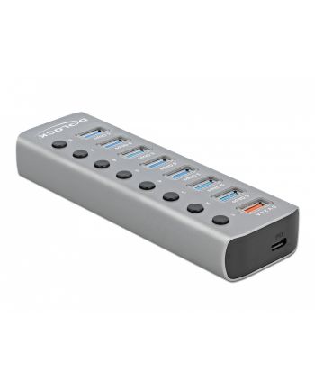 DeLOCK USB 3.2 Gen1 Hub + 7Po + SLK + USB-C - 63264