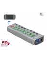 DeLOCK USB 3.2 Gen1 Hub + 7Po + SLK + USB-C - 63264 - nr 9