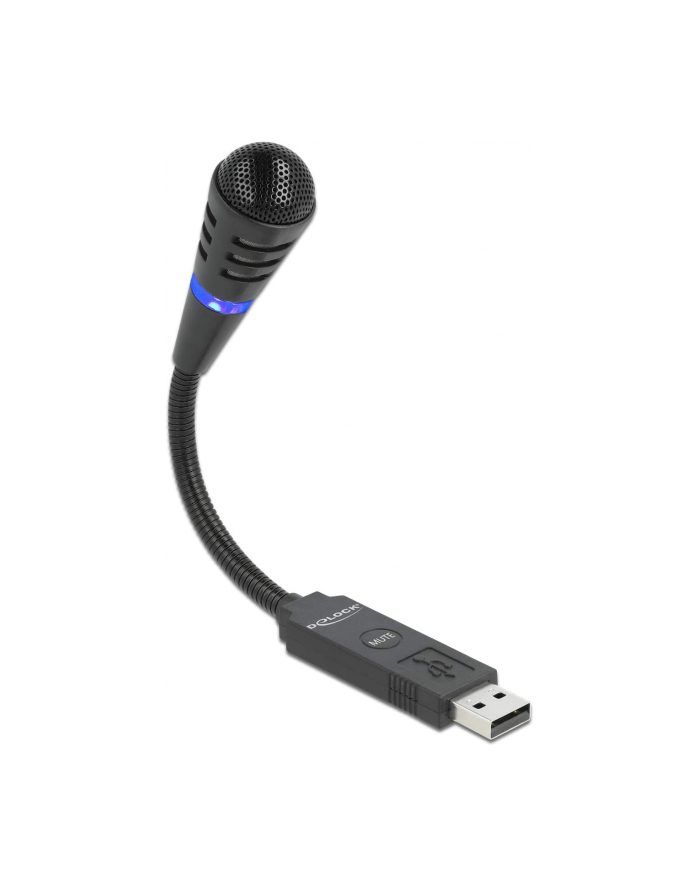 DeLOCK DeLOCK USB gooseneck microphone - 66499 główny