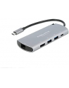 DeLOCK USB-C DS M.2 Slot-4K HDMI / USB / LAN - + PD 3.0 - nr 12
