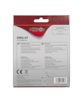 Inter-Tech DMG-07 Wi-Fi 5 (650Mbps) - 88888146