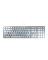 D-E Layout - Cherry KC 6000 SLIM FOR MAC D-E silver U - nr 17