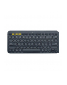 D-E Layout - Logitech K380 Bluetooth Multi-Device KB Kolor: CZARNY - 920-007566 - nr 1