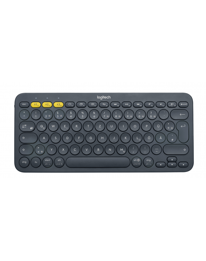 D-E Layout - Logitech K380 Bluetooth Multi-Device KB Kolor: CZARNY - 920-007566 główny