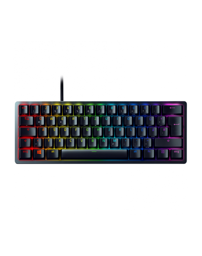 D-E Layout - Razer Huntsman Mini cli, Kolor: CZARNY - RZ03-03391700-R3G1 główny