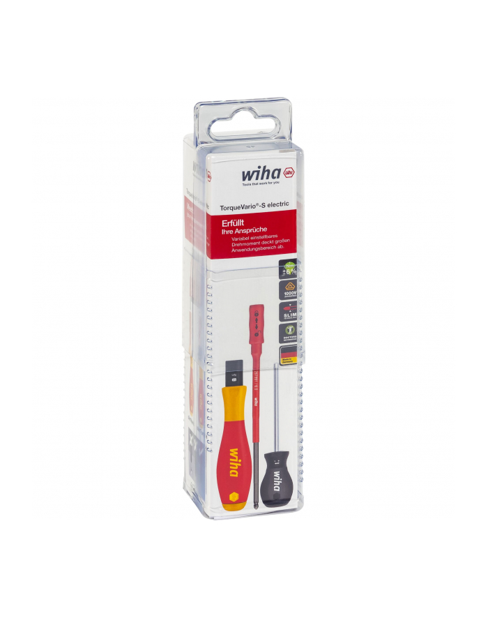 Wiha torque screwdriver set TorqueVario-S - 38074 główny