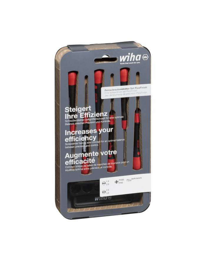 Wiha fine screwdriver set PicoFinish - 42990 główny