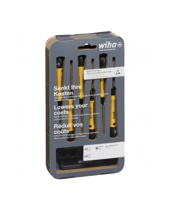 Wiha fine screwdriver set PicoFinish ESD - 43707